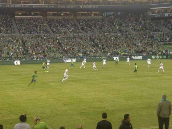 Lumen Field, section: 135, row: F, seat: 12