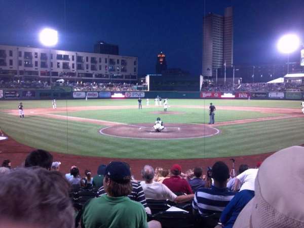 Parkview Field, section: 108, row: M, seat: 5