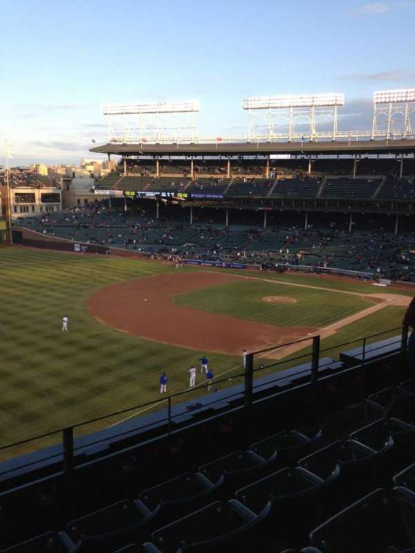 Wrigley Field, section: 305L, row: 4, seat: 18