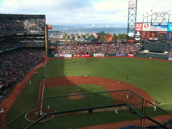 Oracle Park, section: VR311, row: 2, seat: 1