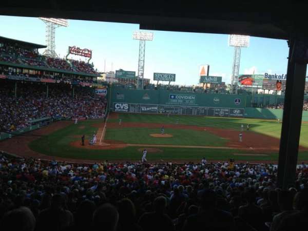 Fenway Park, section: Grandstand 17, row: 12, seat: 14