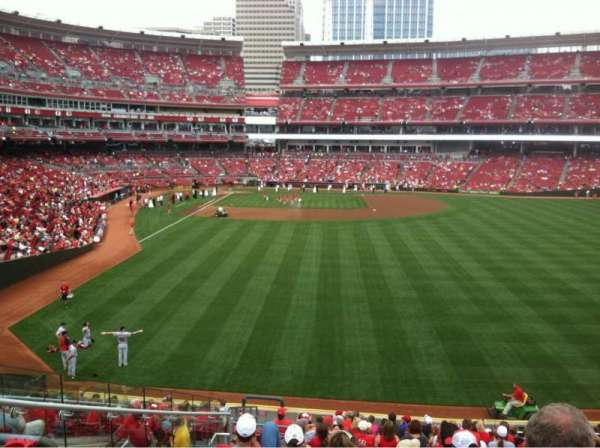 Great American Ball Park, section: 141, row: T, seat: 19