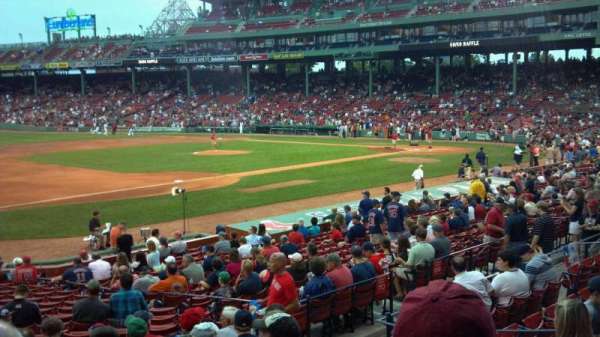 Fenway Park, section: Loge Box 157, row: Kk