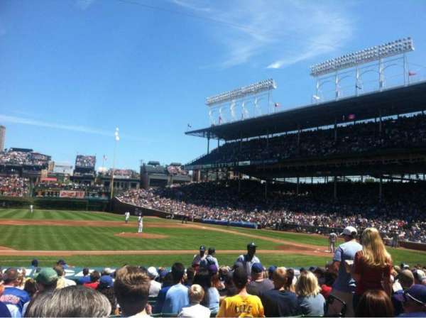 Wrigley Field, section: 111, row: 4, seat: 17