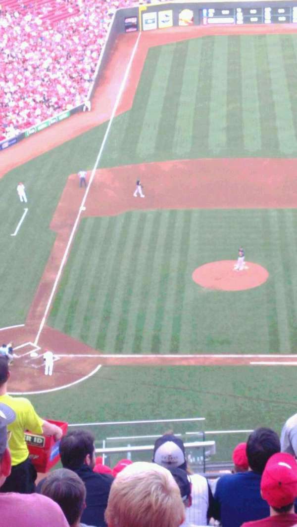 Great American Ball Park, section: 529, row: E, seat: 4