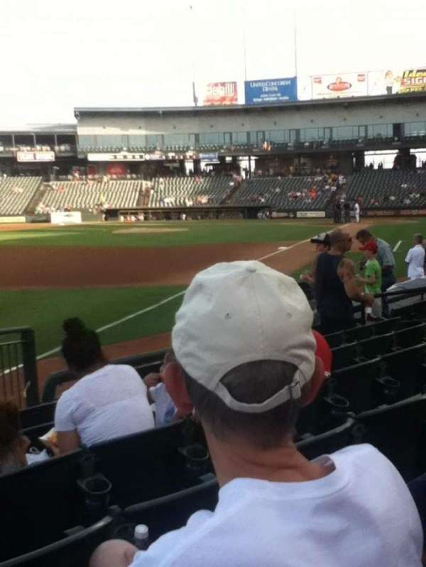 Dell Diamond, section: 112, row: 7, seat: 11