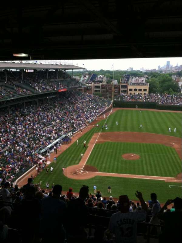 Wrigley Field, section: 423R, row: 8, seat: 7