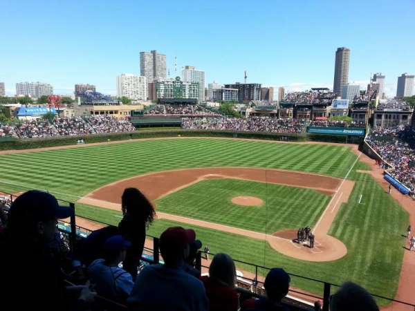 Wrigley Field, section: 314L, row: 4, seat: 7