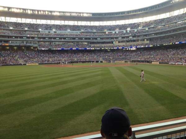 Target Field, section: 130, row: 2, seat: 17