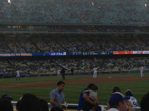 Dodger Stadium, section: 40FD, row: A, seat: 5