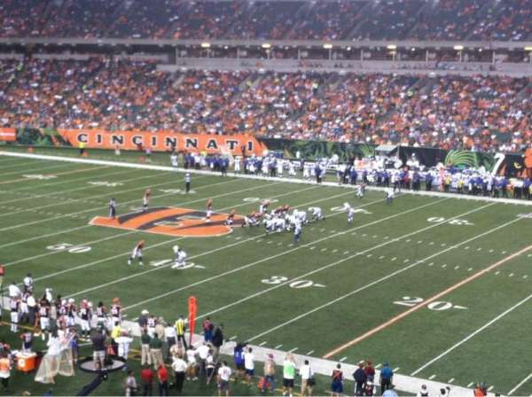 Paycor Stadium, section: 205, row: 5, seat: 1