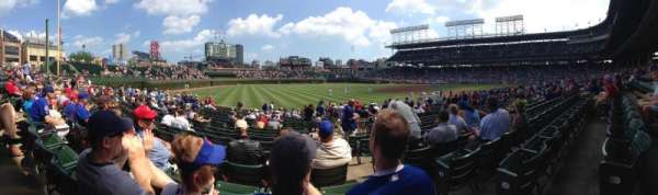 Wrigley Field, section: 105, row: 11, seat: 14