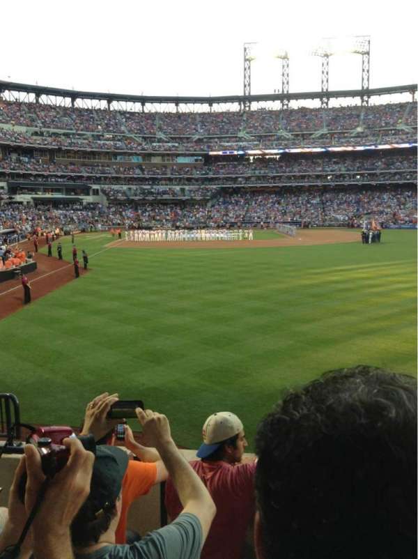 Citi Field, section: 102, row: 7