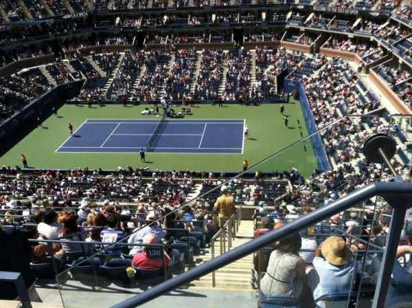 Arthur Ashe Stadium, section: 312, row: B, seat: 2