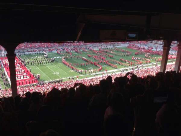 Ohio Stadium, section: 26B, row: 18, seat: 30
