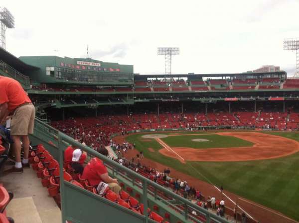 Fenway Park, section: Right Field Roof Deck Box 31, row: D, seat: 4