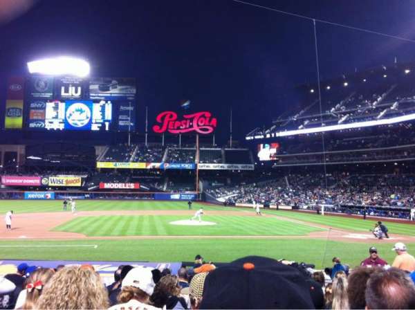 Citi Field, section: 121, row: 13, seat: 9