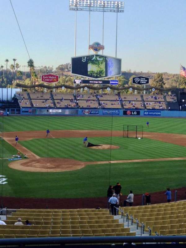 Dodger Stadium, section: 114LG, row: D, seat: 1