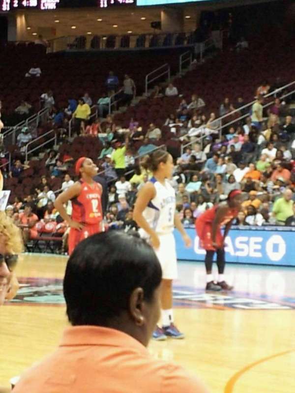 Prudential Center, section: floor