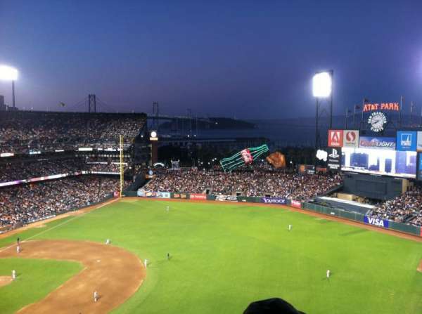 Oracle Park, section: VR302, row: 12, seat: 8