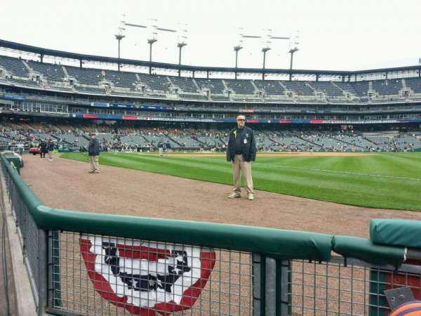Comerica Park, section: 114, row: 2