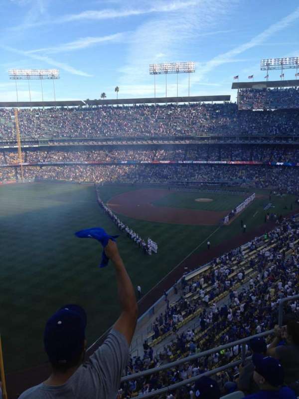 Dodger Stadium, section: 51RS, row: E, seat: 1