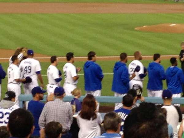 Dodger Stadium, section: 23FD, row: H, seat: 5