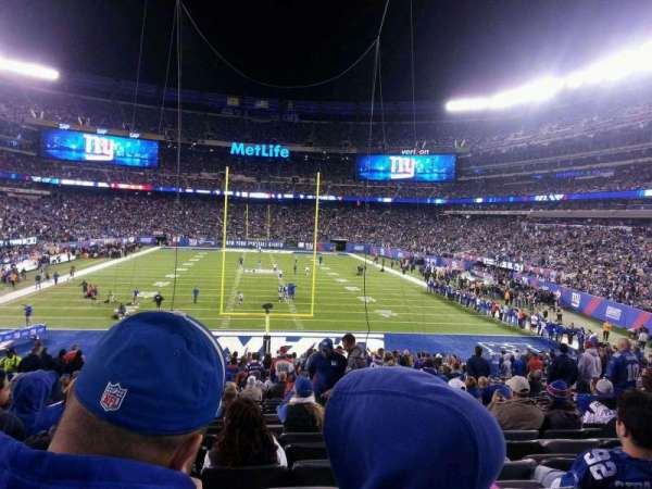 MetLife Stadium, section: 101, row: 27, seat: 12
