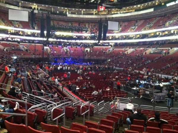 Xfinity Mobile Arena, section: 105, row: 15, seat: 5