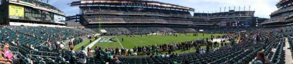 Lincoln Financial Field, section: 135, row: 13, seat: 15
