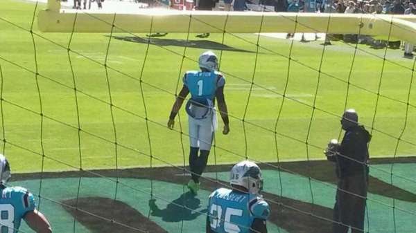 Bank of America Stadium, section: 102