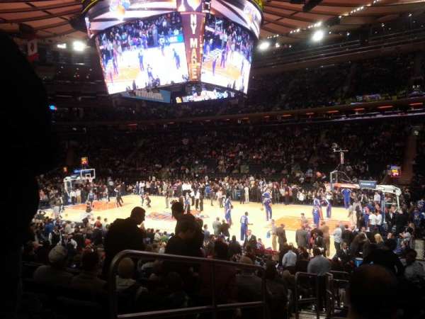 Madison Square Garden, section: 109, row: 13, seat: 1