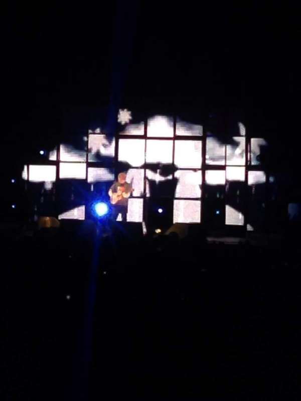Madison Square Garden, section: 105, row: 2, seat: 3