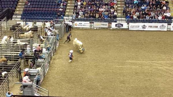 MVP Arena, section: 208, row: G, seat: 13