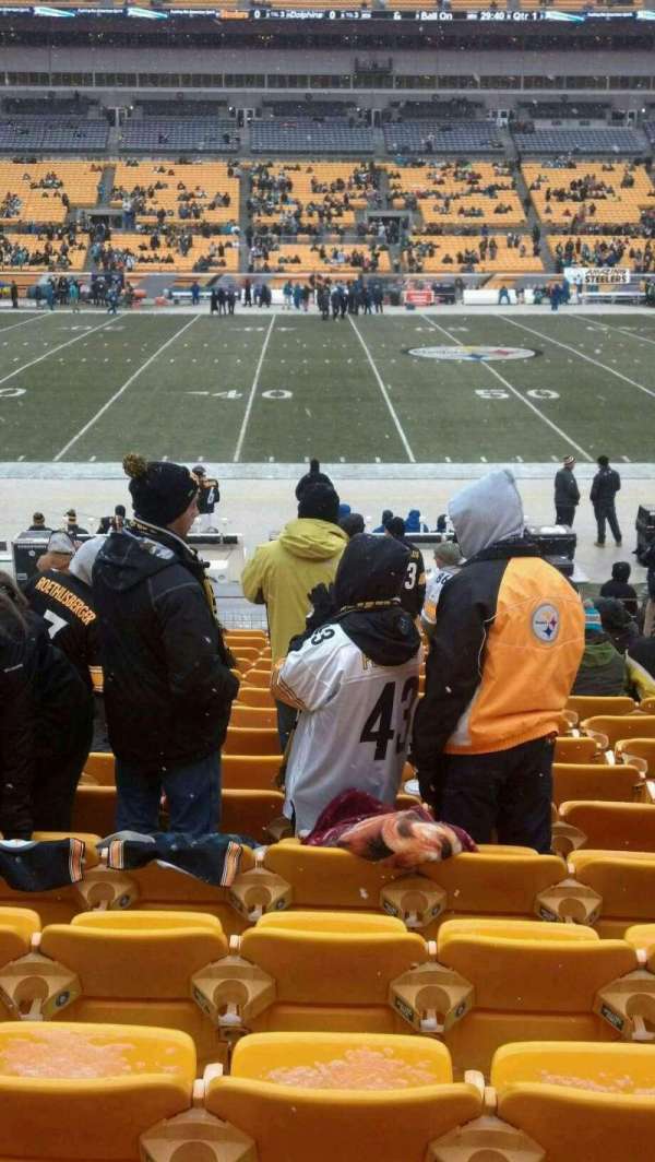Acrisure Stadium, section: 134, row: Q, seat: 15