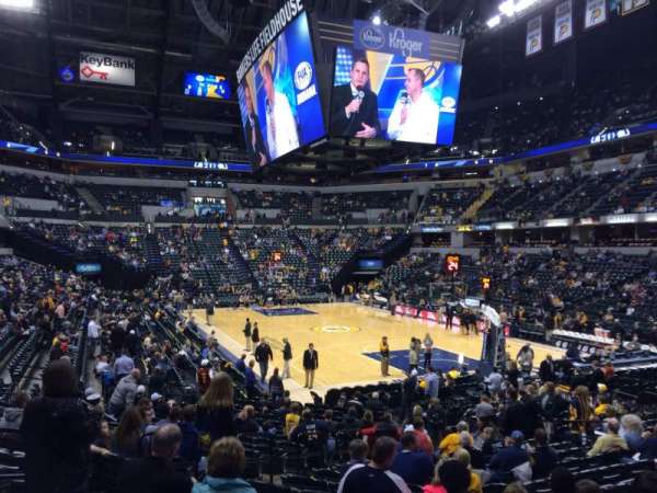 Gainbridge Fieldhouse, section: 12, row: 16, seat: 18