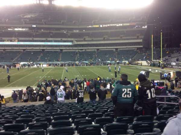 Lincoln Financial Field, section: 123, row: 14, seat: 11