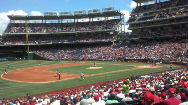 Nationals Park, section: 113, row: MM, seat: 14