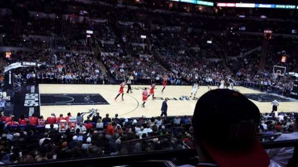 Frost Bank Center, section: 109, row: 21, seat: 11