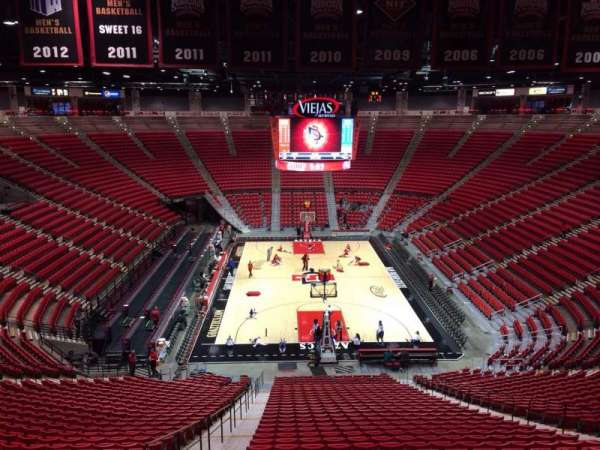 Viejas Arena, section: Bench A, row: 35, seat: 14