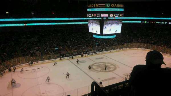 TD Garden, section: Old Bal 318, row: 3, seat: 1