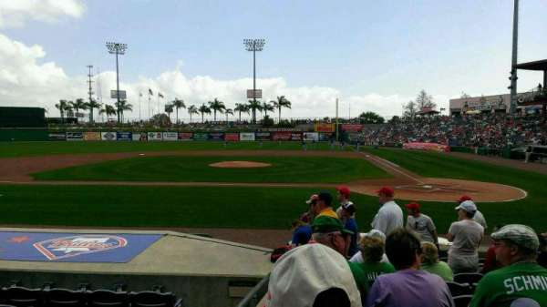 BayCare Ballpark, section: 114, row: 10, seat: 12