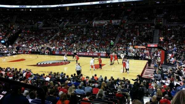 Moda Center, section: 110, row: M, seat: 22
