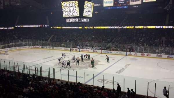 Allstate Arena, section: 201, row: A, seat: 29