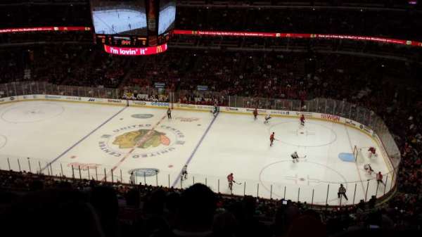 United Center, section: 316, row: 6, seat: 3