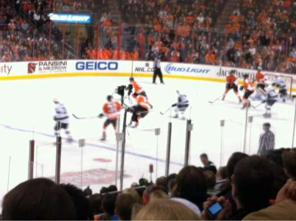 Xfinity Mobile Arena, section: 112, row: 16, seat: 2