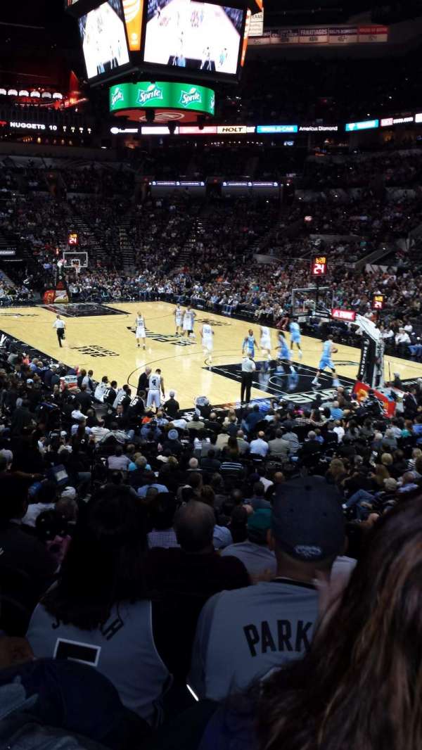 Frost Bank Center, section: 103, row: 15, seat: 5