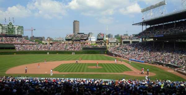 Wrigley Field, section: 213, row: 11, seat: 3