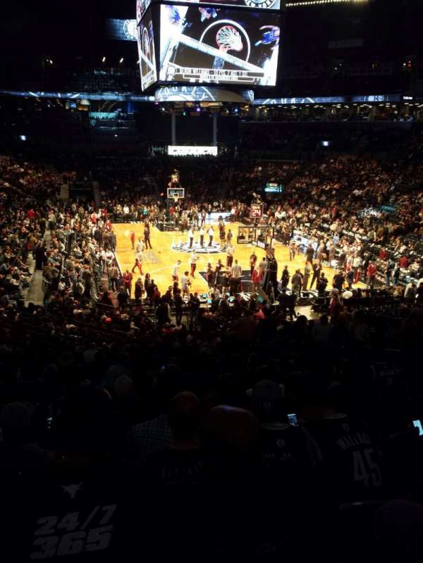 Barclays Center, section: 117, row: 4, seat: 5