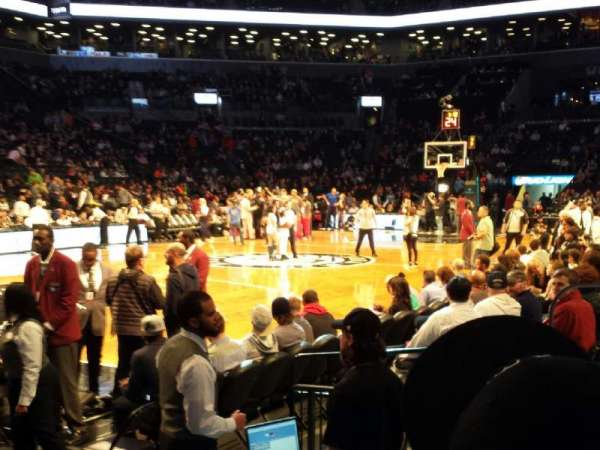 Barclays Center, section: 29, row: 4, seat: 2